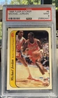 1986 Fleer Sticker #8 Michael Jordan PSA 9