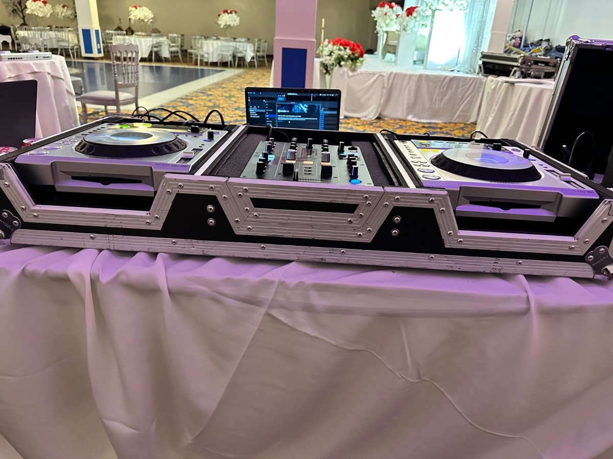 2) Pioneer CDJ 850, (1) Pioneer DJM-450 Mixer & Road case | eBay