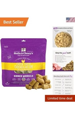 8 oz. Raw Chicken Morsels - Freeze-Dried Natural Cat Food for All Life Stages
