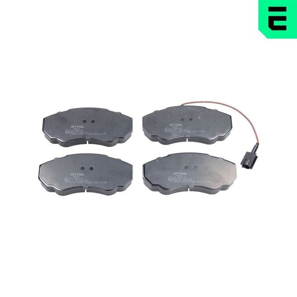 Optimal Bremsbelagsatz, Scheibenbremse BP-96001 FüR CitroËN Passend FüR Fiat-image