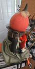 Halloween Folk Art  Primitive Looking Jol Headed Girl Shelf Sitter — photo 2