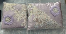 Brand New Quinceanera Lavender And Silver Cushion And Album Set Of 2 Sealed