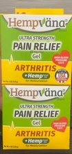 Hempvana 2PK Arthritis Pain Relief Gel, Formulated to Target - Relieve Pain Fast
