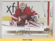 2022-23 Upper Deck Extended Series UD Canvas Ville Husso #C295 READ 0s9c