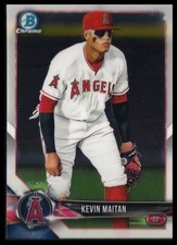 Kevin Maitan 2018 Bowman Chrome Prospects Card!!