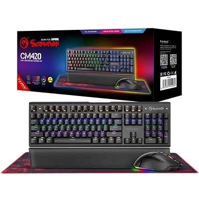 Marvo Scorpion CM420-UK 3-In-1 Gaming Kit - Image 3 of 3