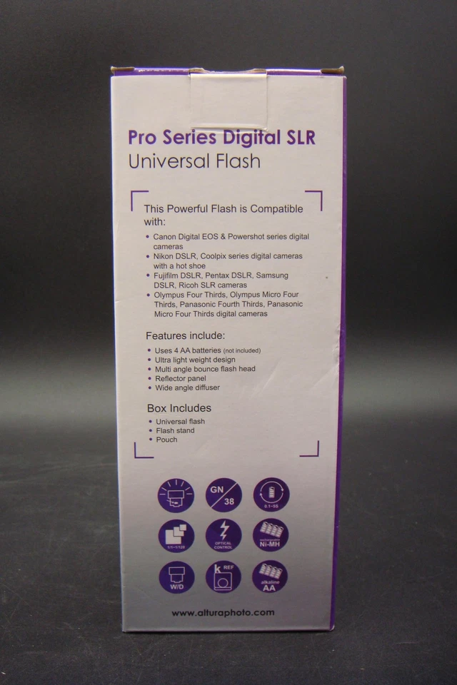 Altura Photo Universal Flash AP-FLS-UNV1 Nikon DSLR Pouch Diffuser Camera - Image 4 of 4