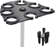 Microphone Holder Multi Mic Holder for Wired and Wireless Mics Multiple Micro...