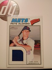 2026 Topps Heritage - Real One Relics Pete Alonso #ROR-PA (MEM)