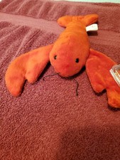 TY Beanie Baby - PINCHERS the Lobster 8.5 inch - MWMTs Stuffed Animal Toy
