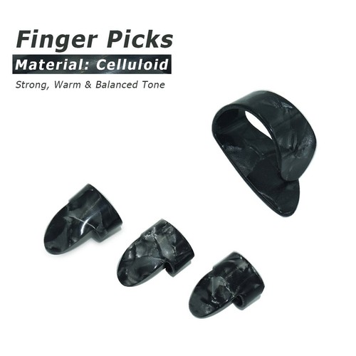 Guitar Slide, Set of 1 Glass Slide, 1 Steel Slide and 1 Brass Guitar Slide, B... - Picture 5 of 5