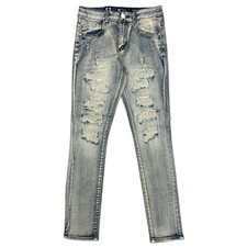 WaiMea Boys Skinny Distressed Jeans Vintage Wash 