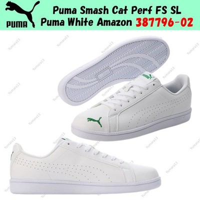 Puma Smash Cat Perf FS SL Puma White Amazon 387796-02 Men's Size