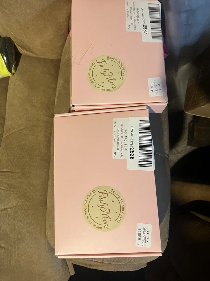 FLUFYMOOZ 9PZS Extension Capelli Clip in Extension Capelli Ricci 22 Pollici - Immagine 3 di 3