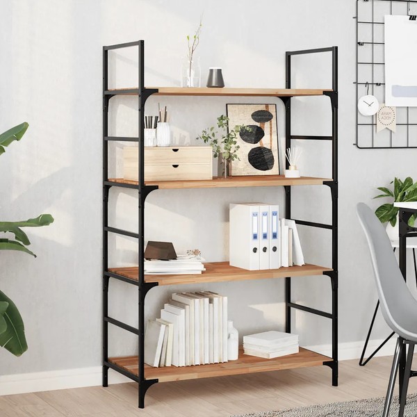Schweberegale 3Er Set Massivholz Akazie 80X40 Cm GeöLt Wandregal-image