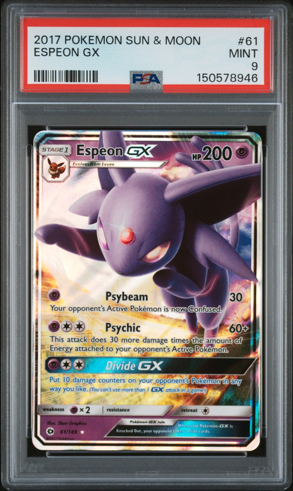 Espeon GX #61
