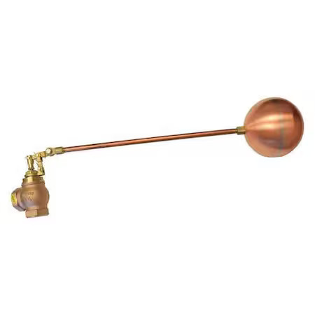 Zoro Select Acf150 Float Valve, 1-1/2" Size, Fnpt, 18" Rod L, Acf150
