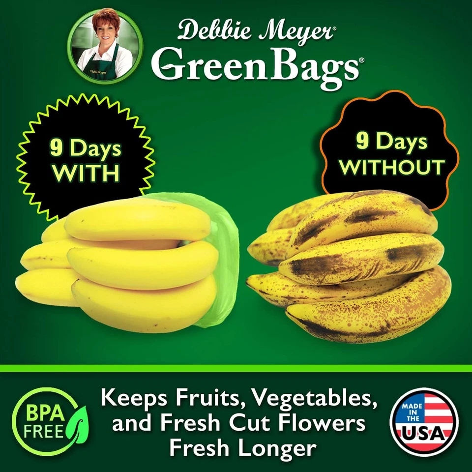 Debbie Meyer, GreenBags paquete de 20 (8M, 8L, 4XL) | 4XL), verde Foto 4 de 4