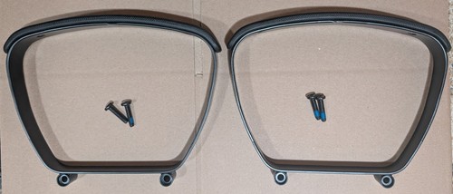 2 Reposabrazos de repuesto negros para silla de oficina IKEA Markus original nuevo OEM