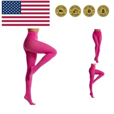 Women's 80 Denier Soft Semi Opaque Solid Color Footed Pantyhose Tights