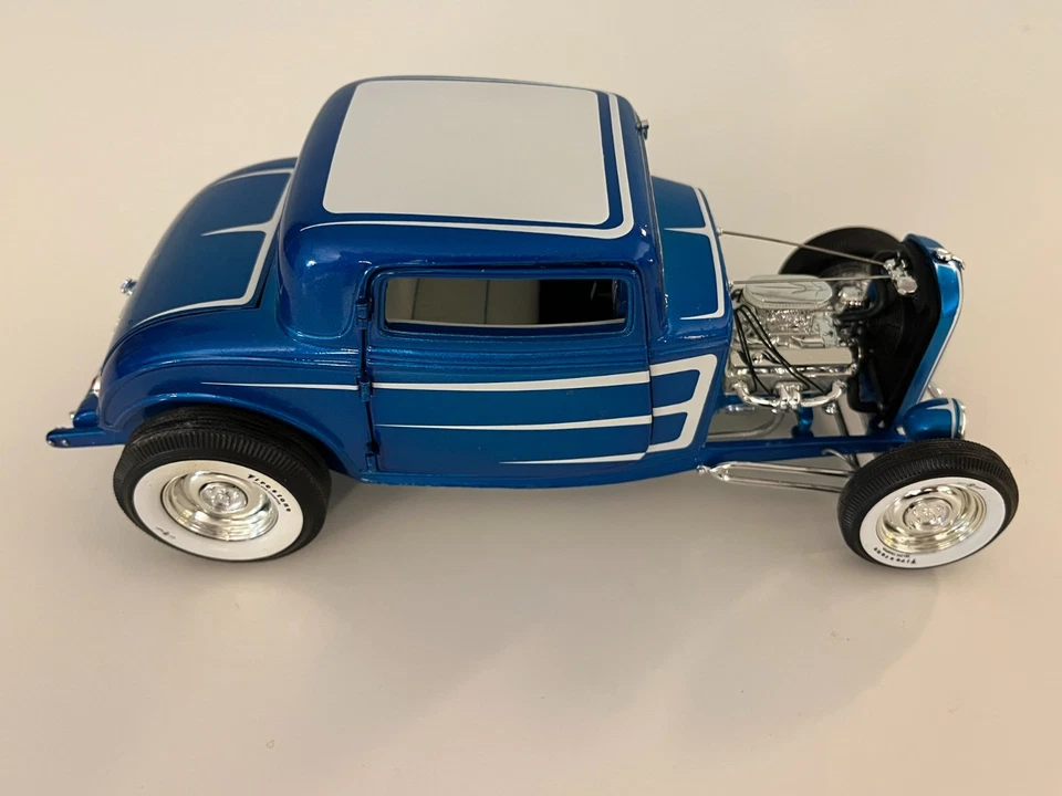 ACME 1/18 型号 5 窗大国杜斯系列 1932 年 COUPE Street ROD — 第 3/4 张图片