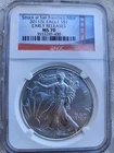 2011 S SAN FRANCISCO MINT SILVER EAGLE NGC MS70 EARLY RELEASES  GG BRIDGE LABEL