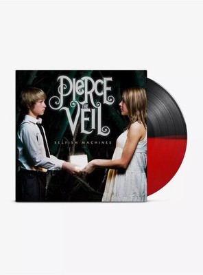 Pierce The Veil Selfish Machines Red/Black Split Vinyl LP BRAND