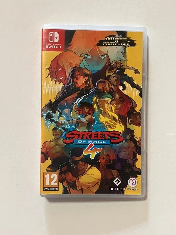 Jeu Nintendo Switch STREETS OF RAGE 4 + CD AUDIO + TRADING CARD LIMITED RUN, photo 1 sur 3