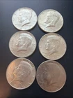 1964 Kennedy Half Dollar Coins (Lot Of 6)