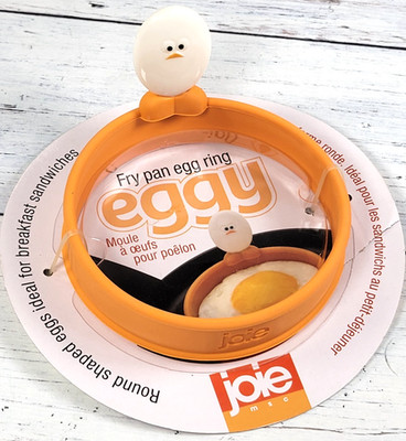 Silicone Egg Ring eggy Fry Pan Egg Ring Make Perfect Sandwich Eggs, Orange