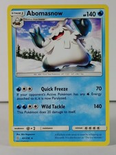 Abomasnow - Rare - SM Unified Minds - POKEMON #42 -P5