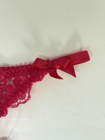 Agent Provocateur LACY Lace Thong in Pink Ret:$150 New w/Tags
