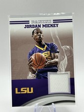2015 Panini LSU Tigers Jordan Mickey Jersey Card #JOM-LSU Patch Memorabilia
