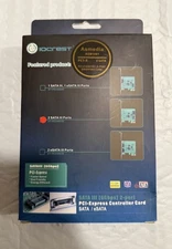 Syba IOCREST SY-PEX40039 2 Port SATA III PCI-e 2.0 x1 Card (6GBPS)