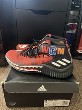 adidas A Bathing Ape x Dame 4 Red Camo for Sale | Authenticity