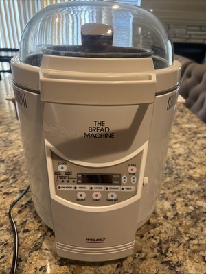 #ad #ad Welbilt The Bread Machine ABM 100 4 Maker Dough Bread Maker Working $74.70