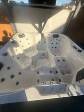 Amethyst Plug And Play Hot Tub Marble Inside Grey Cladding 13 Amp Energy Saving