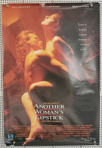 Another Woman's Lipstick Double Sided Poster - 40 x 27 - Rolled