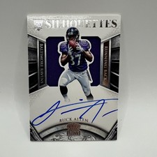 2015 Panini Crown Royale Rookie Silhouettes Buck Allen Auto RC #206 /299 BAL