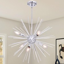 Sputnik Chandeliers Modern Art Deco Pendant Lighting Chandeliers Starburst Ce...