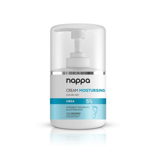 Feuchtigkeitsspendende Urea Creme für trockene Füße 5% - 250ml