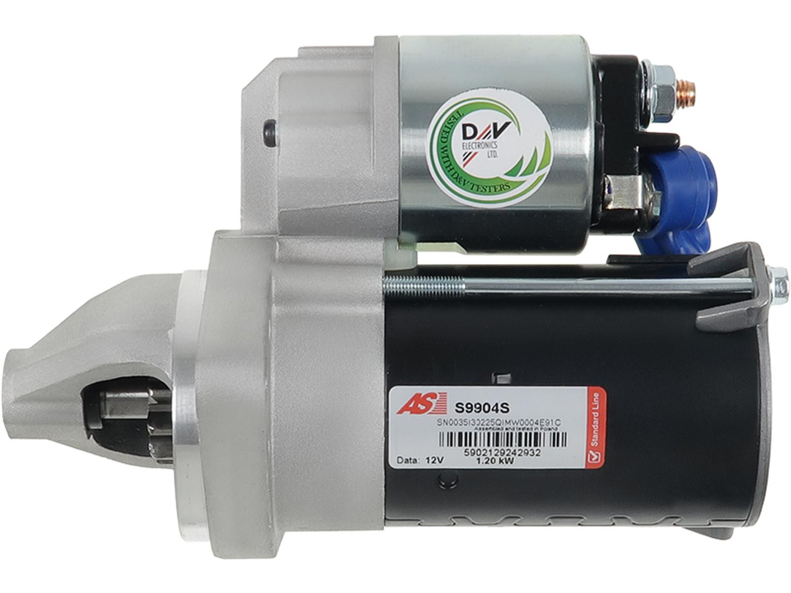 Brand New Starter Motor 12V 1.2kW 11T OE QDY12028 L186mm OD105mm Fits DONGFENG