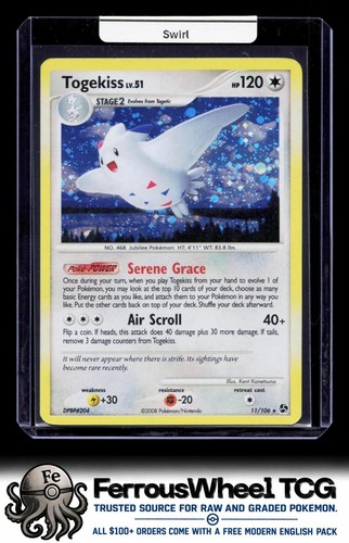 Togekiss 11/106 - Great Encounters - Swirl (MP)