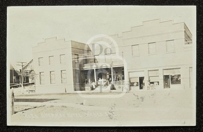 Early RPPC Sherman Hotel. Wasco, Oregon. C 1921 Sherman County 