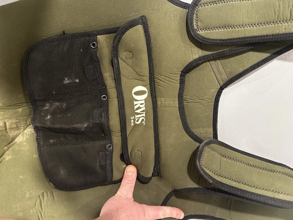 Неопреновые мужские болотные сапоги Orvis 5 мм большой размер 11 - Изображение 4 из 4