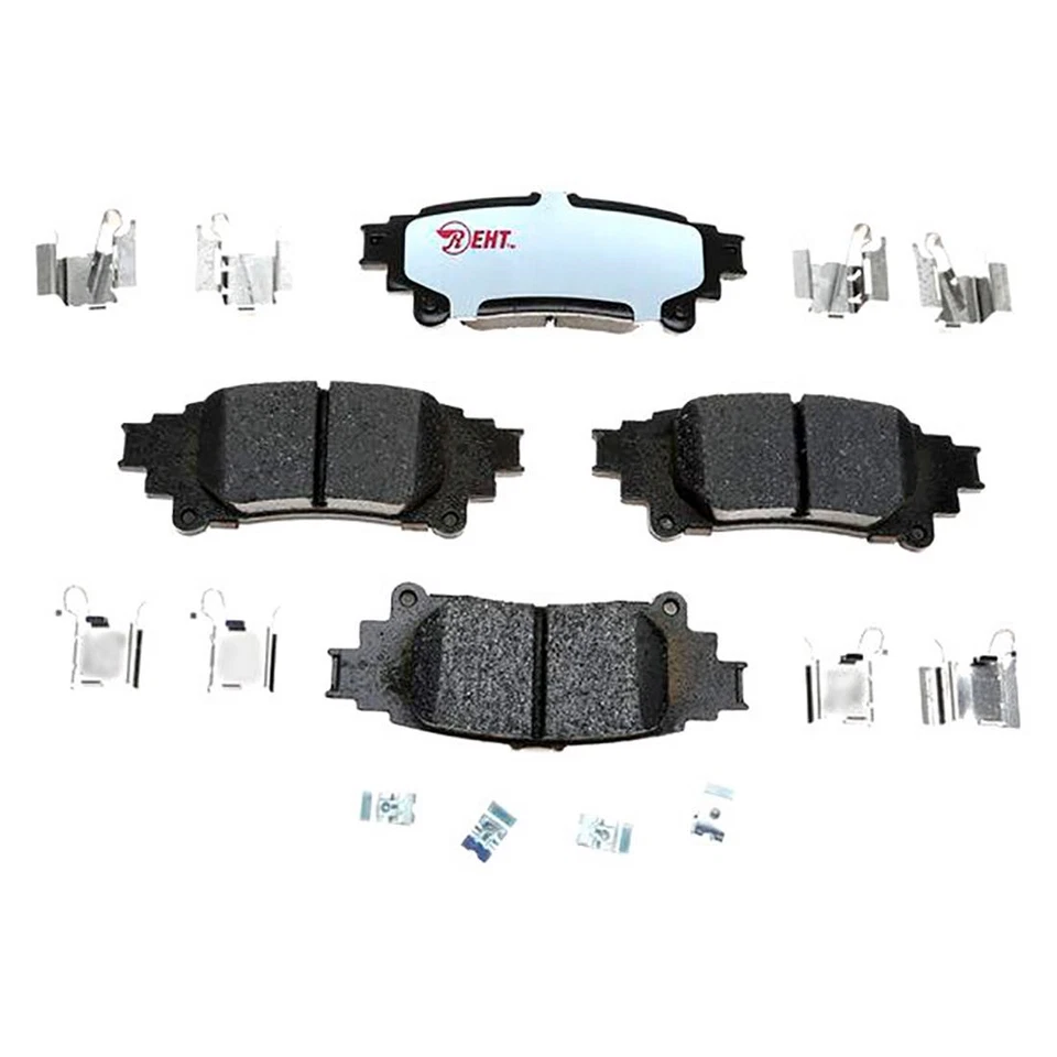 Kit de rotores de freno traseros y pastillas de freno híbridas Raybestos para Toyota Prius V 2012-2013 Foto 2 de 4