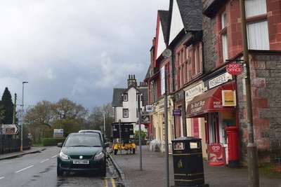 Photo 6x4 The Main street Aberfoyle. Nice little town/village. Gateway to c2017