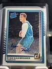 2025-26 Donruss Basketball Ryan Kalkbrenner Rookie Autograph /99