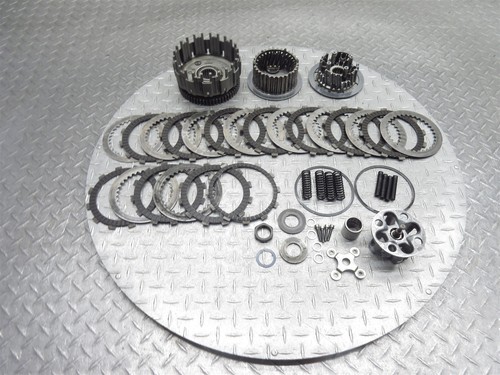 2013 13-15 Ducati Hypermotard 821 Clutch Basket Hub Primary Plate Disc Lot