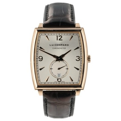 Chopard LUC Silver Dial 18k Rose Gold 40mm Automatic Men s Watch 162294-5001
